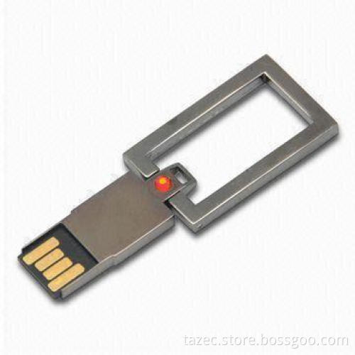 64MB to 32GB USB Flash Drive with Plug-and-play Function and NAND Flash Memory